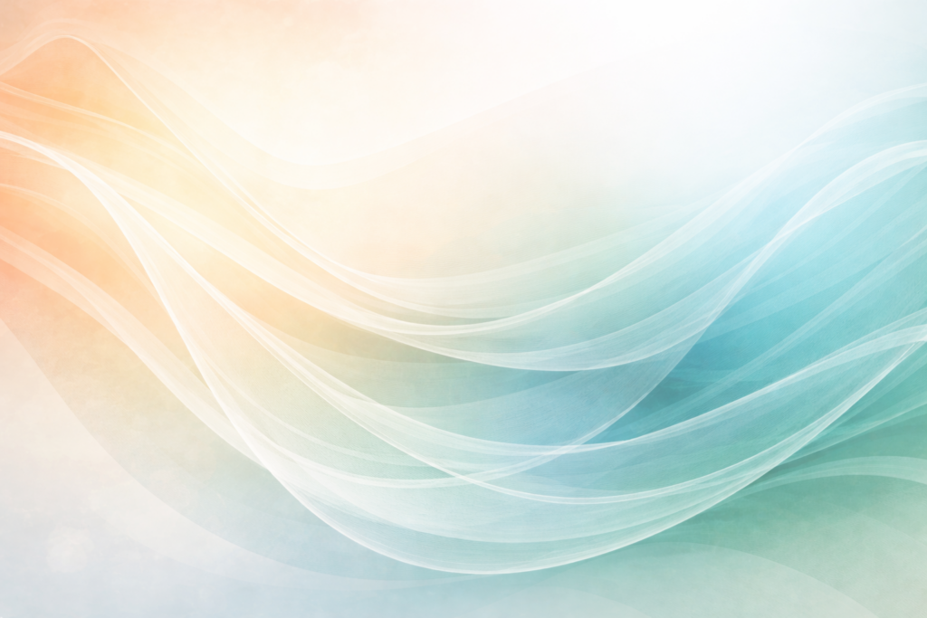 Abstract illustration representing fascia movement and structural balance in the Rolf Method of Structural Integration.